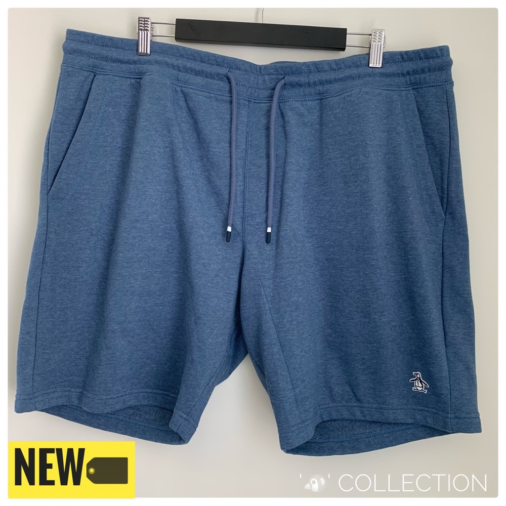 🎊(NWT) New Drop! PENGUIN Blue Slim Fit Shorts Soft & Comfy